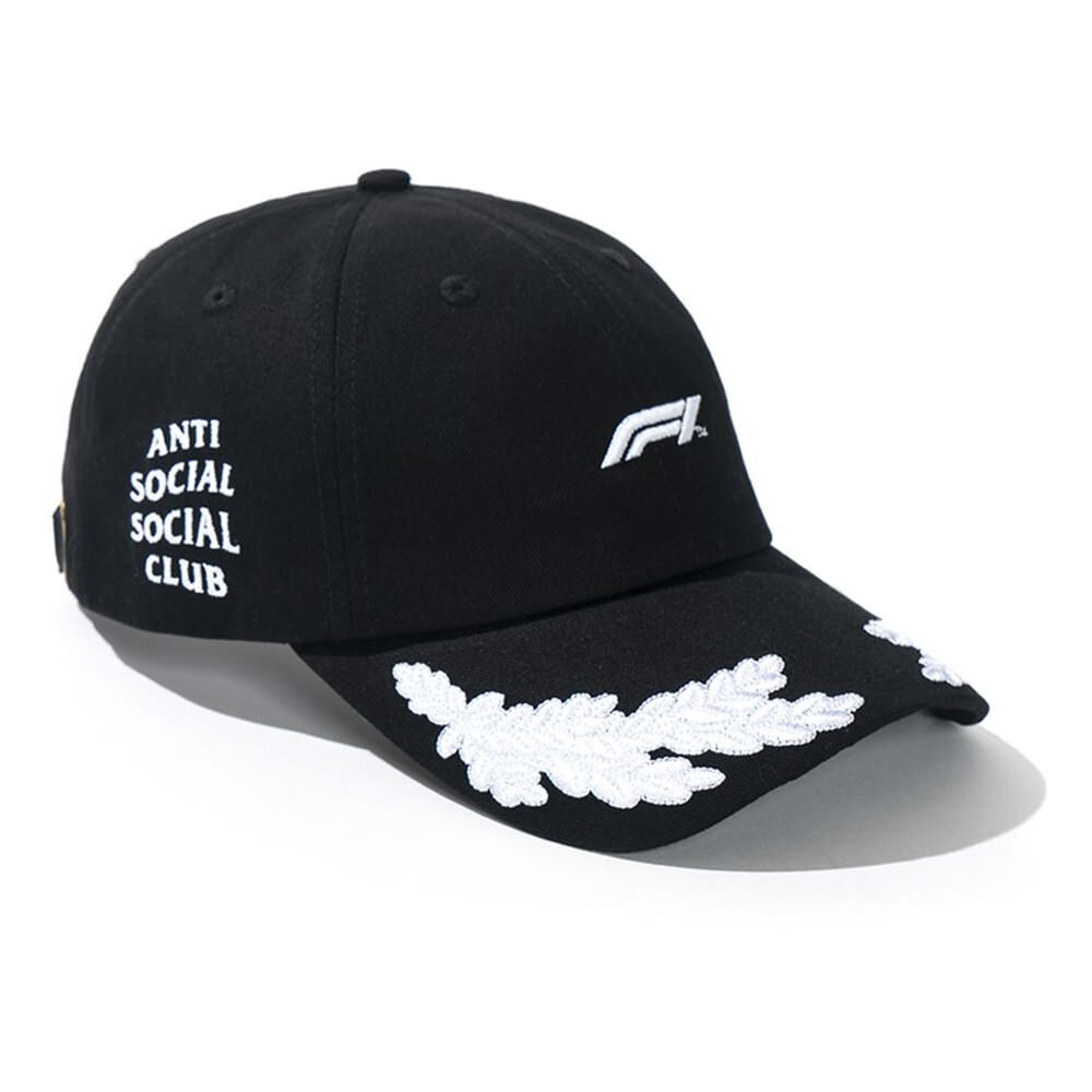 Anti Social Social Club UNDFTD X F1 Cap Black — LAFavCards